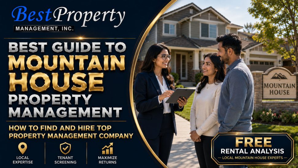 Best Guide to Mountain House Property Management