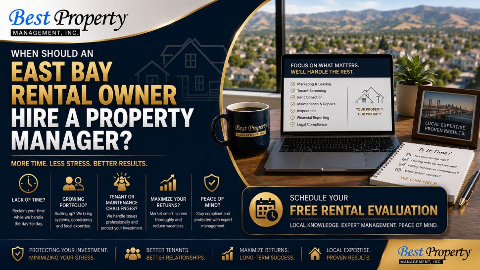 When Should an East Bay Rental Owner Hire a Property Manager?
